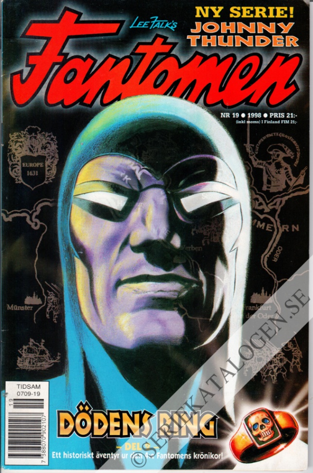 Framsida på Fantomen #19 (1998)