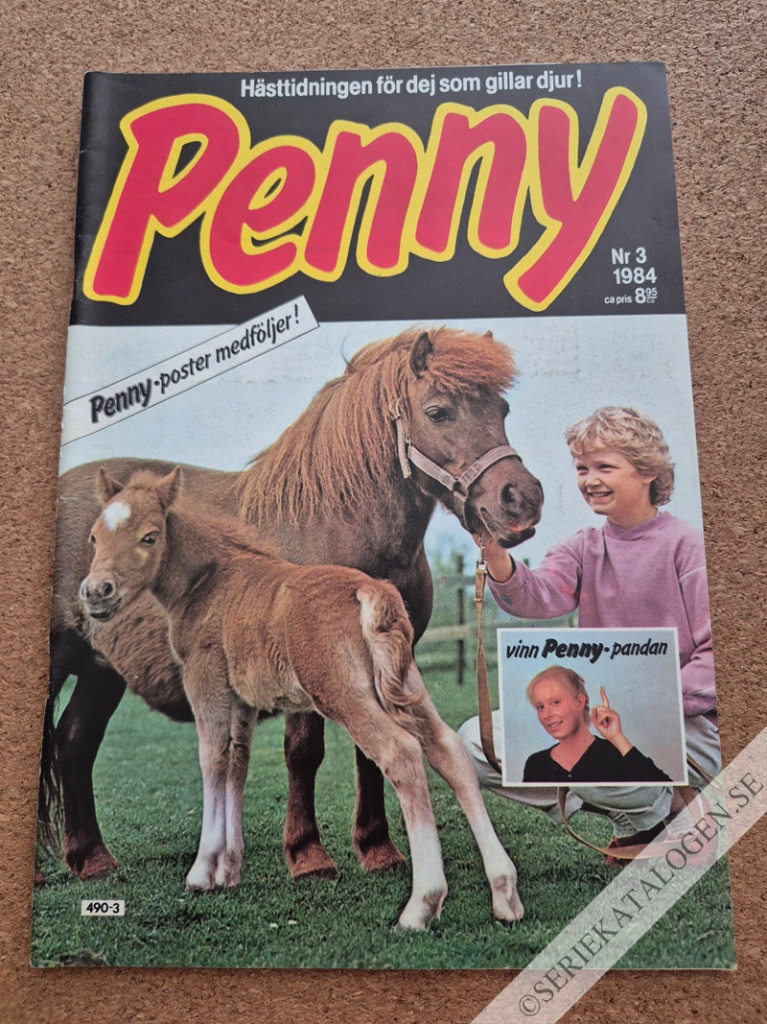 Framsida på Penny #3 (1984)