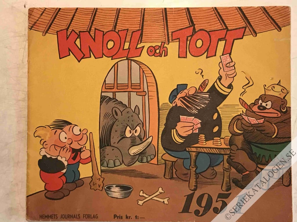 Framsida på Knoll och Tott # (1951)