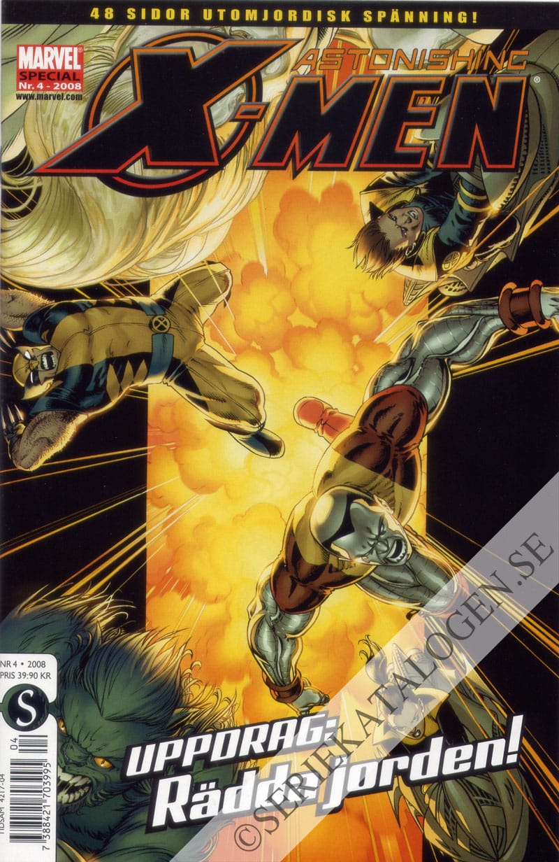 Framsida på Marvel special #4 (2008)
