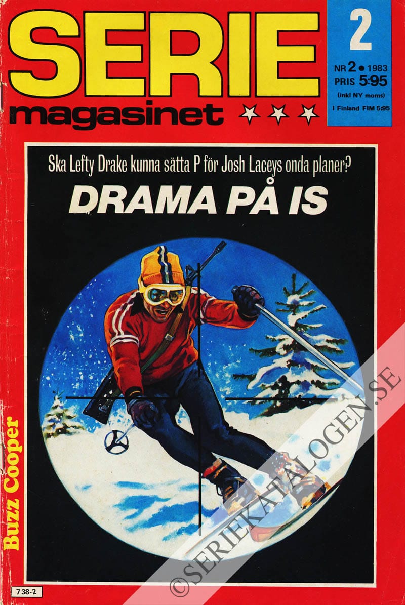 Framsida på Seriemagasinet #2 (1983)