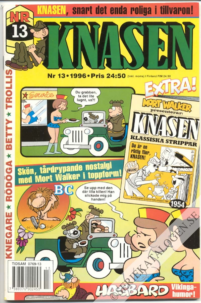 Framsida på Knasen #13 (1996)
