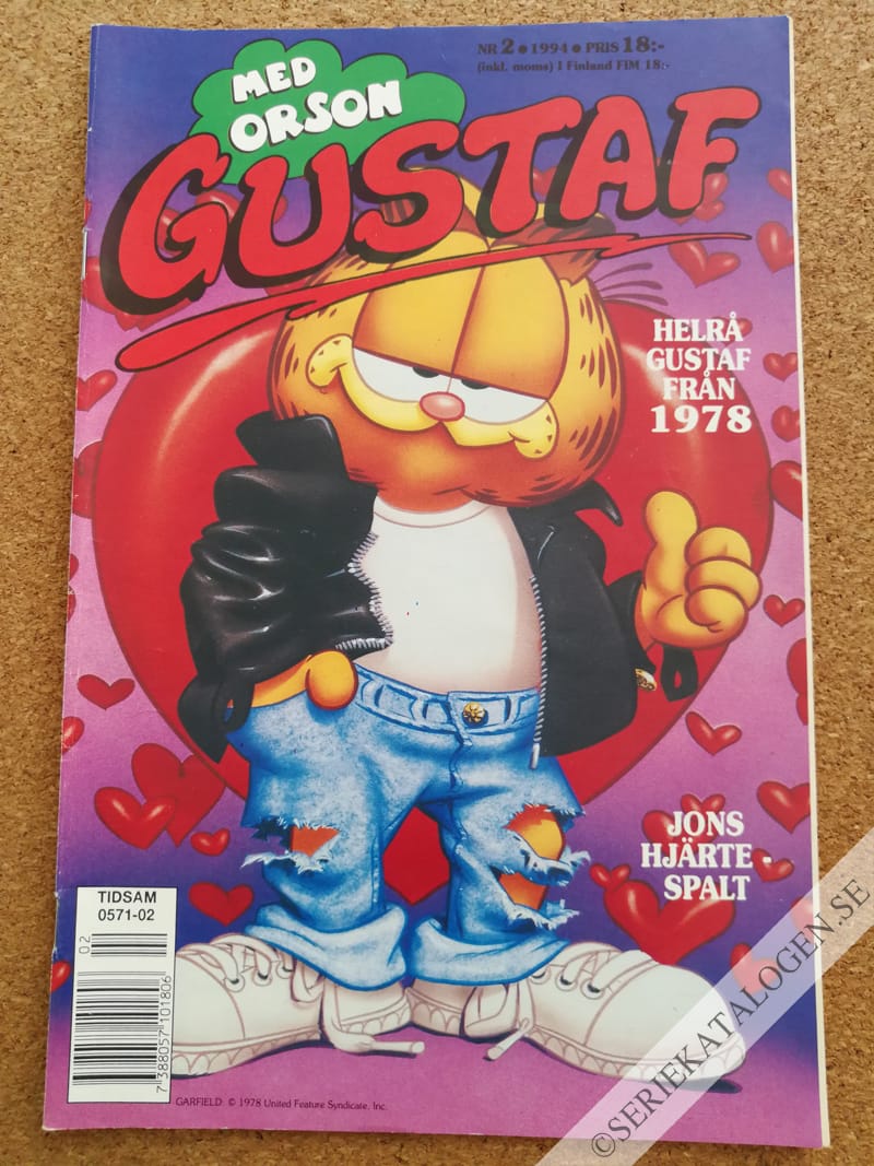 Framsida på Gustaf #2 (1994)