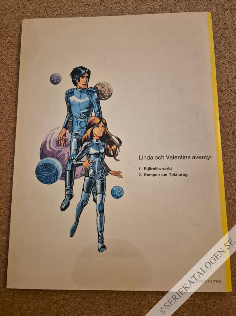 Baksida på Kampen om Teknorog (1975)