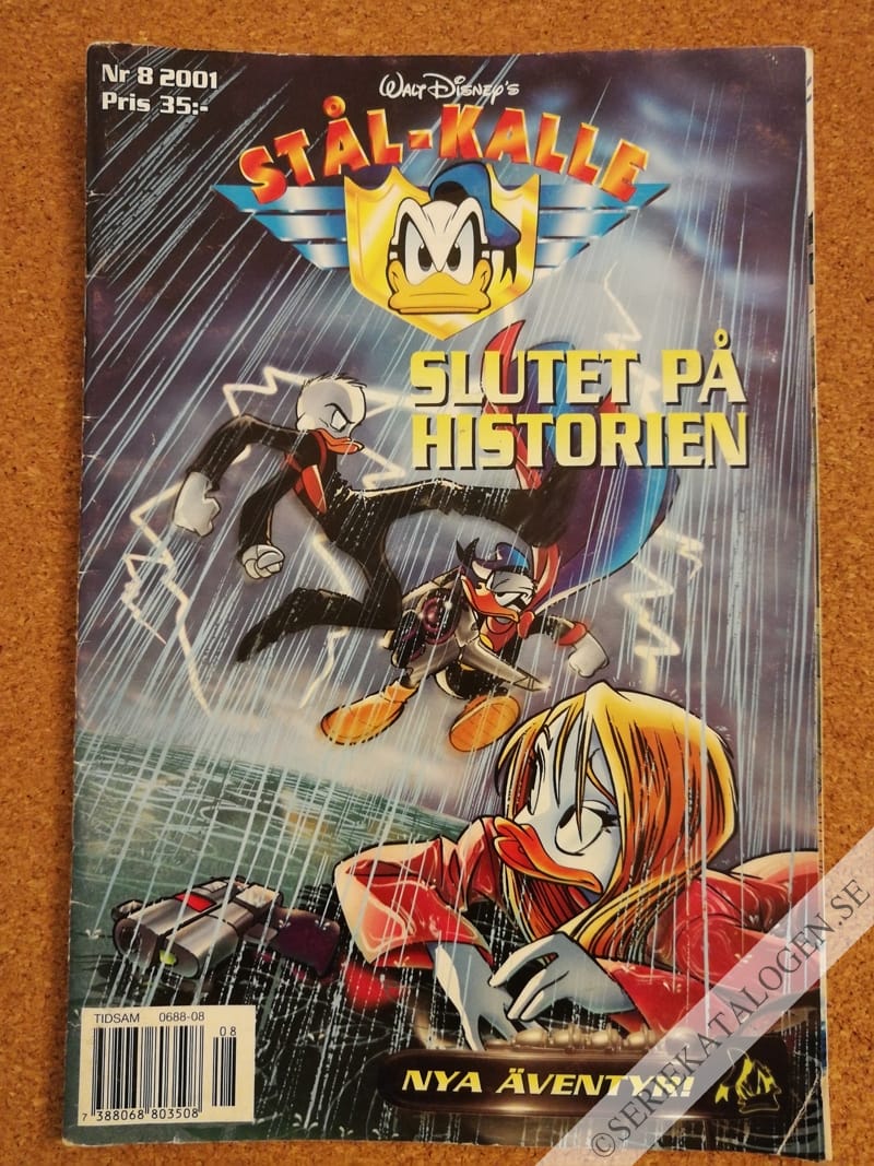 Framsida på Stål-Kalle Slutet på historien (2001)