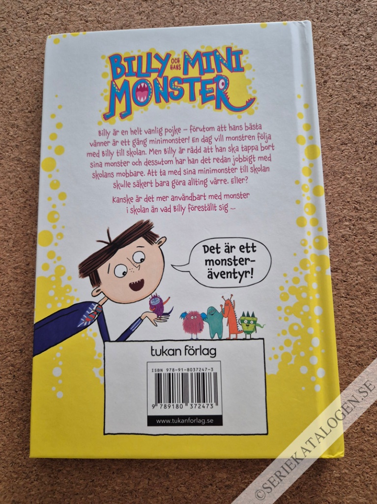 Baksida på Monster i skolan! (2022)