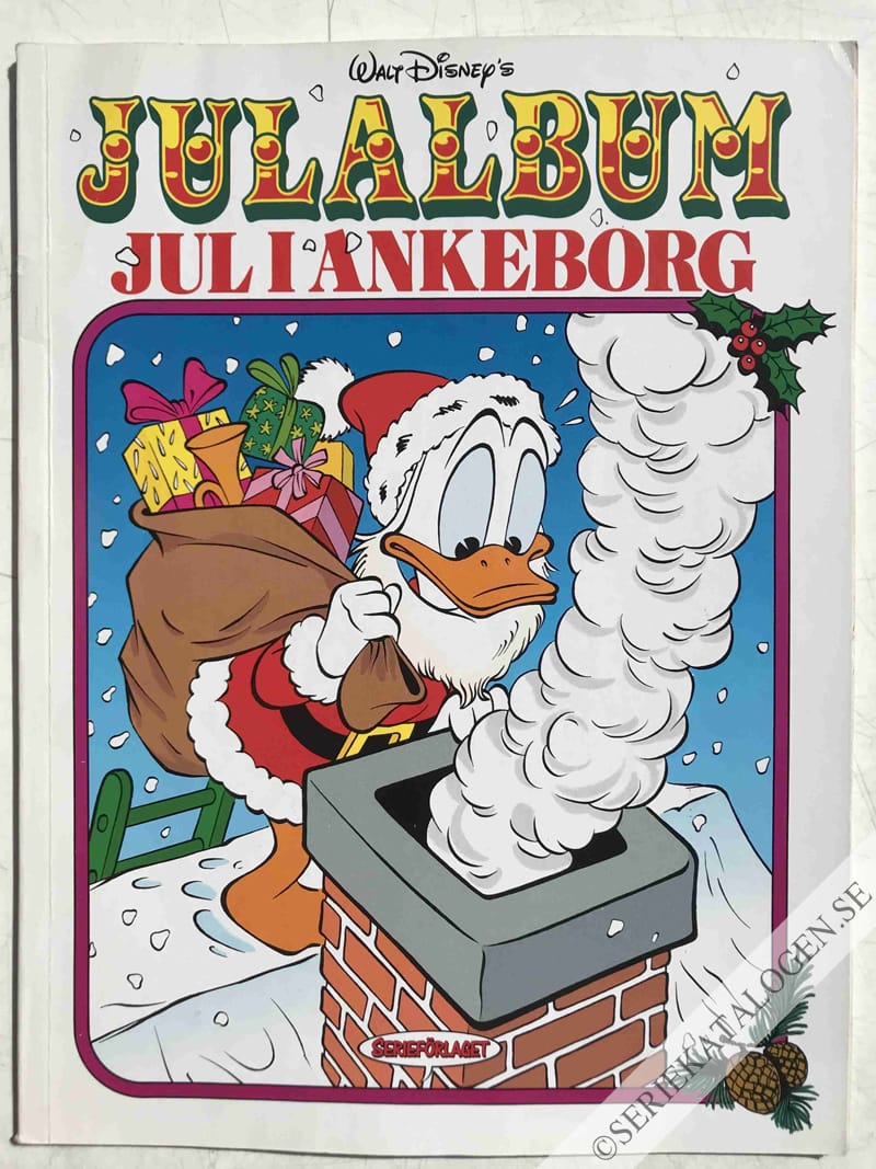 Framsida på Walt Disney's julalbum Jul i Ankeborg (1991)
