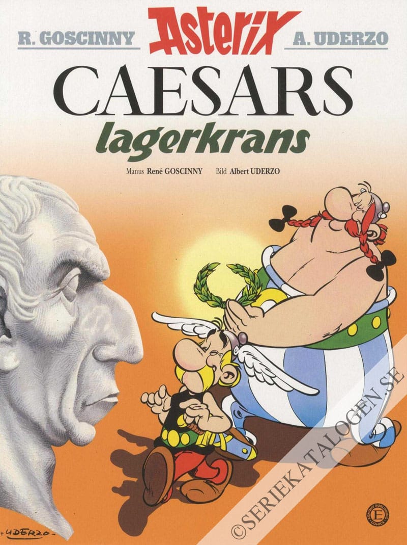Framsida på Caesars lagerkrans (2019)
