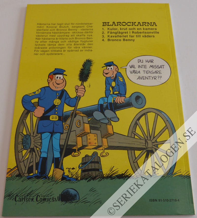 Baksida på Bronco Benny (1981)