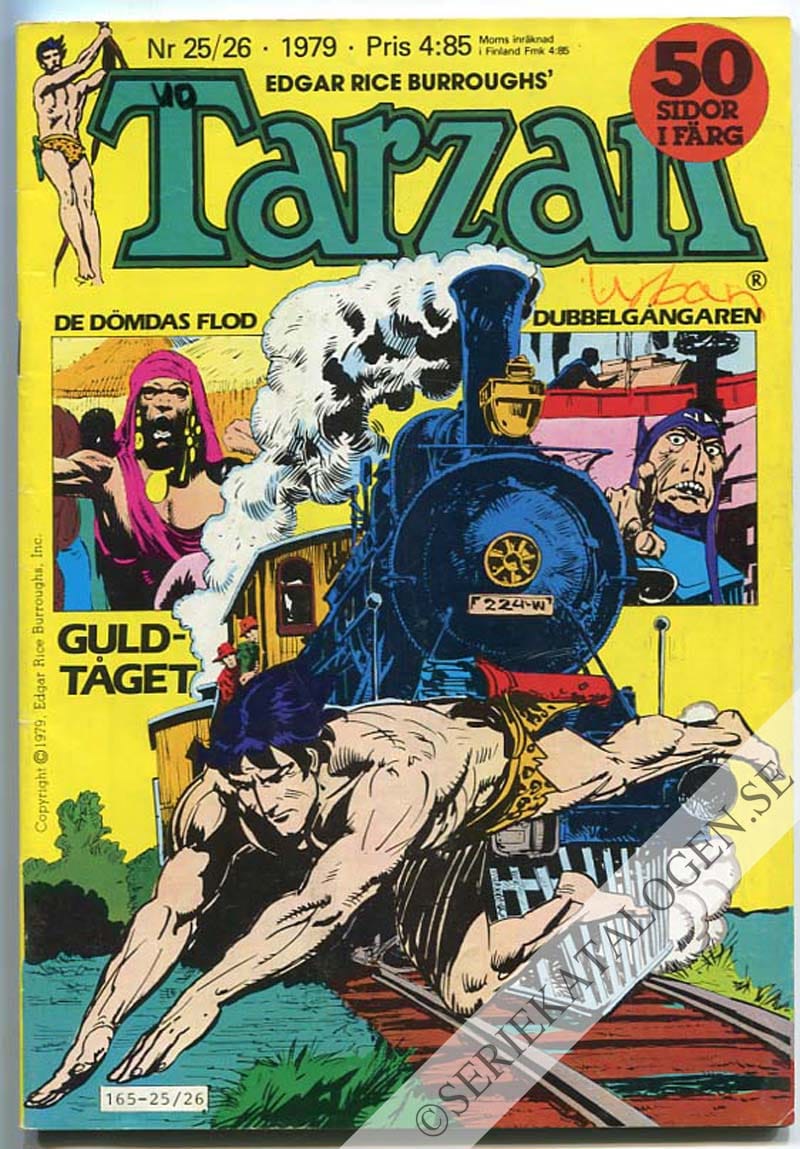 Framsida på Tarzan #25-26 (1979)