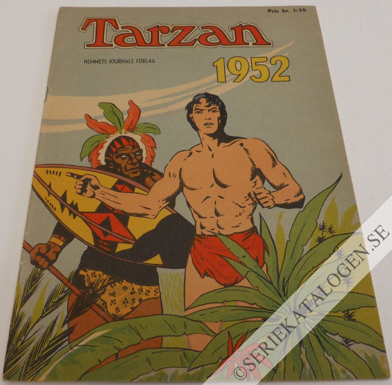 Framsida på Tarzan # (1952)
