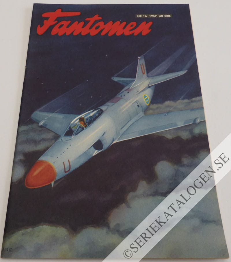 Framsida på Fantomen #16 (1957)