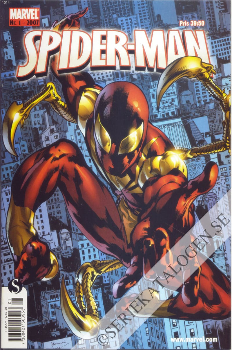 Framsida på Spider-Man #1 (2007)