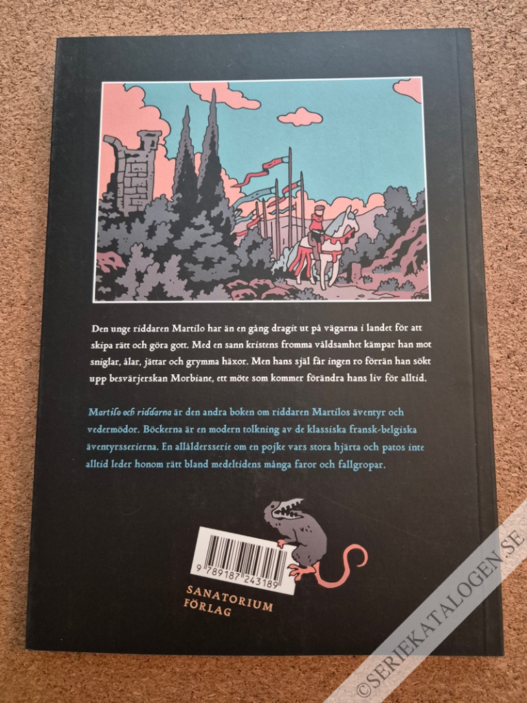 Baksida på Martilo och riddarna (2018)