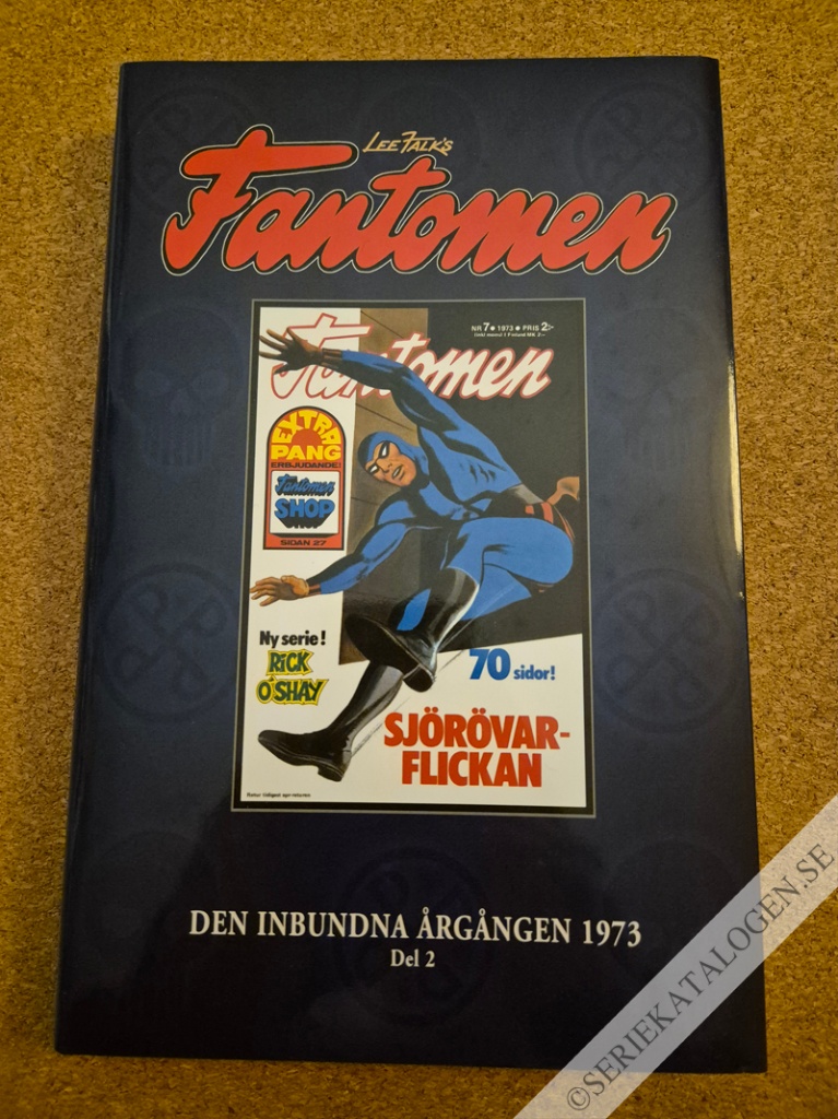 Framsida på Fantomen - den inbundna årgången 1973 del2 (2024)