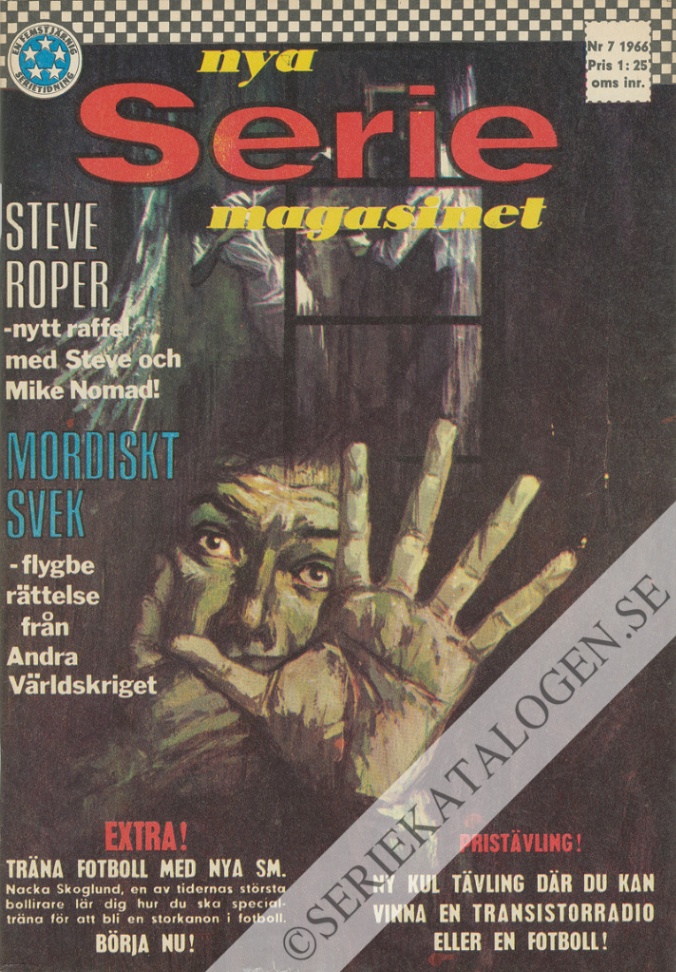 Framsida på Seriemagasinet #7 (1966)