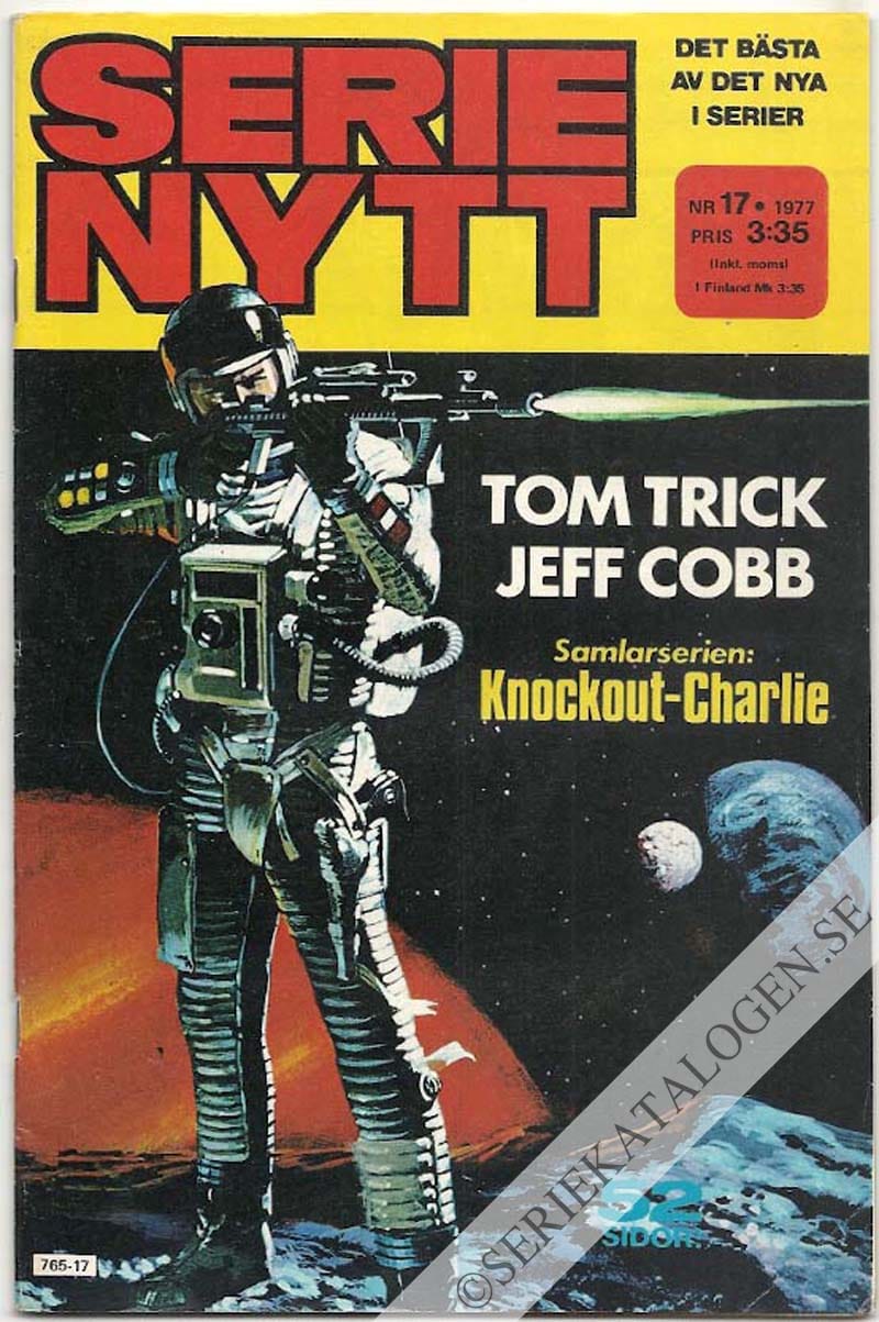 Framsida på Serie-Nytt #17 (1977)