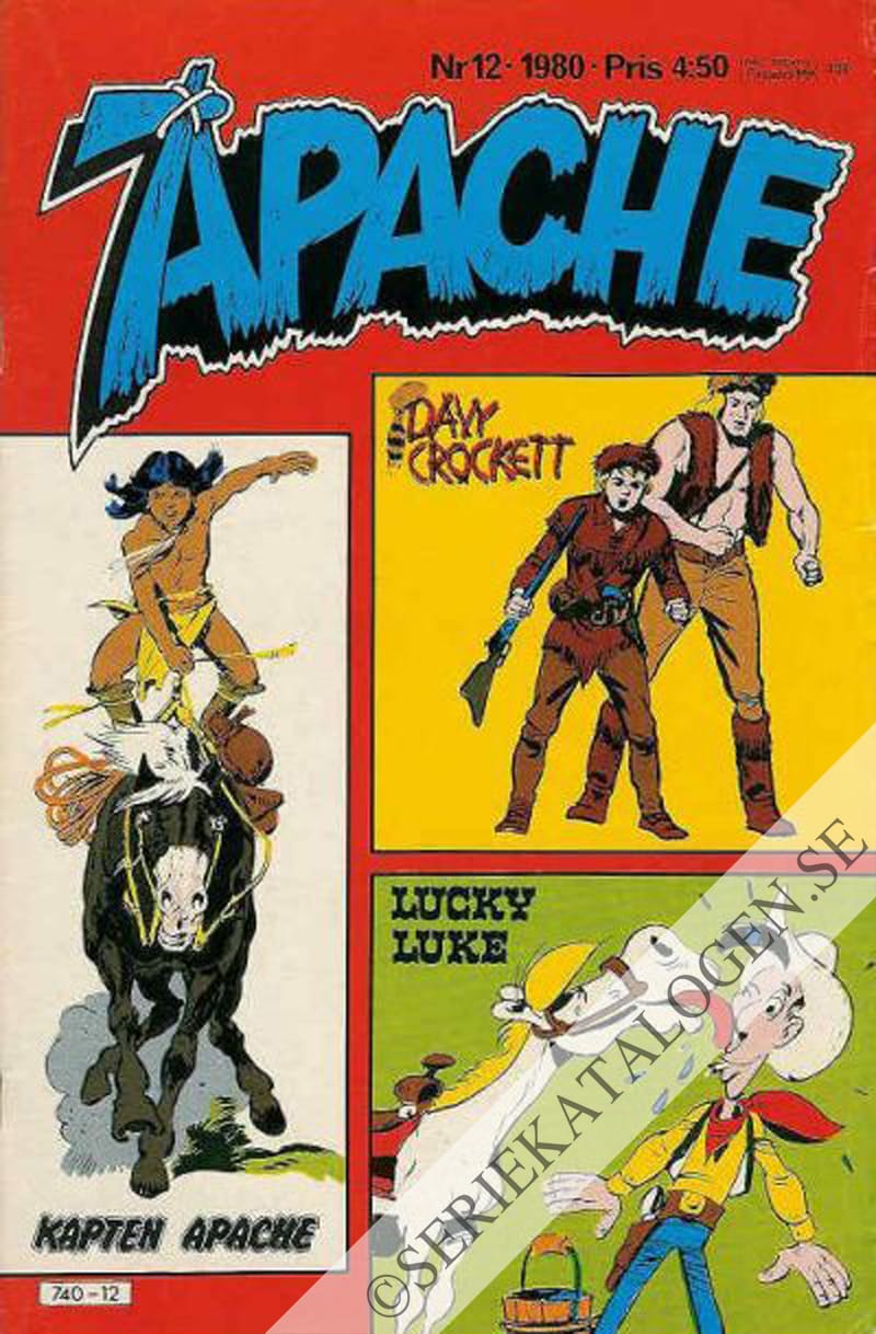 Framsida på Apache #12 (1980)