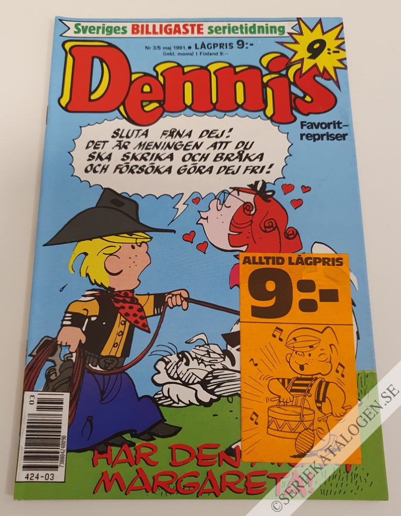 Framsida på Dennis #3-4-5 (1991)
