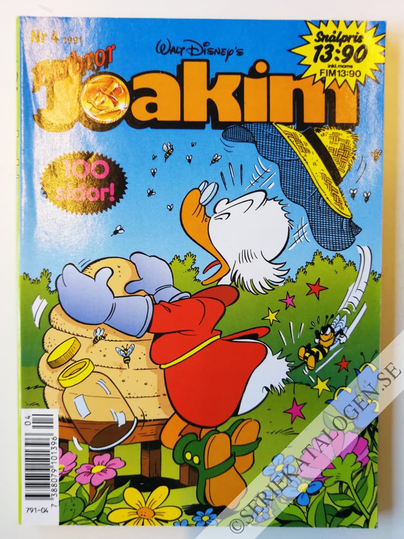 Framsida på Joakim #4 (1991)