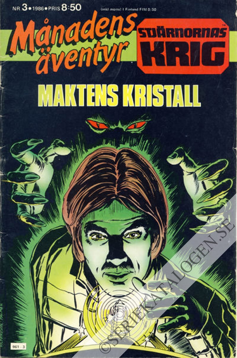 Framsida på Månadens äventyr #3 (1986)