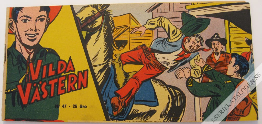 Framsida på Vilda Västern #47 (1959)