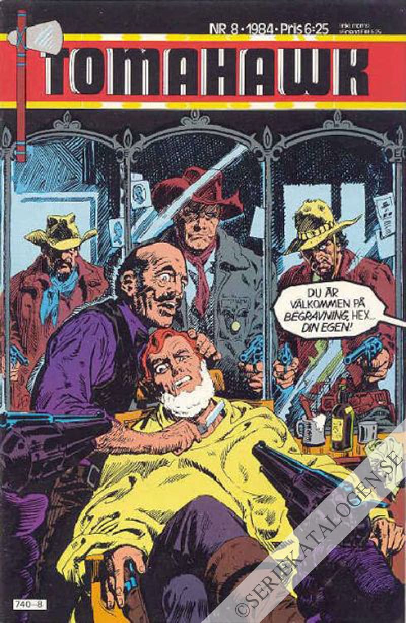 Framsida på Tomahawk #8 (1984)