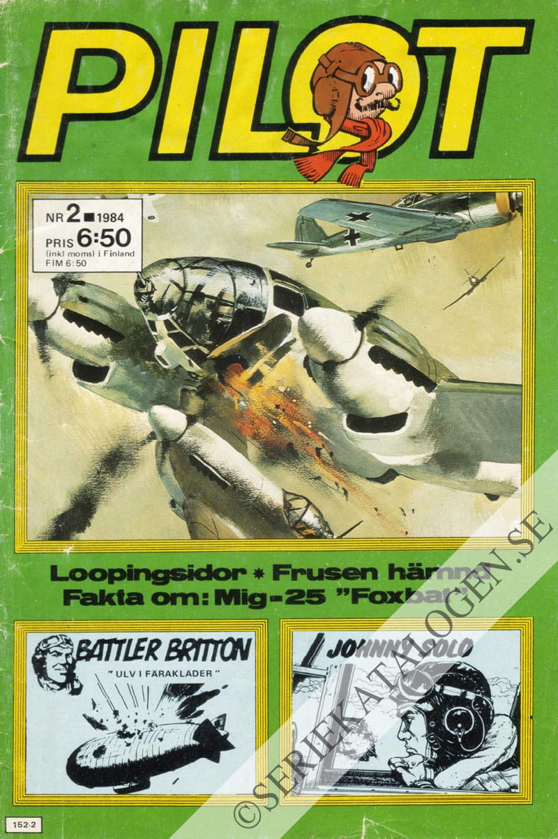 Framsida på Pilot-22 #2 (1984)