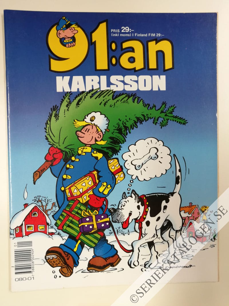 Framsida på 91:an Karlsson # (1990)