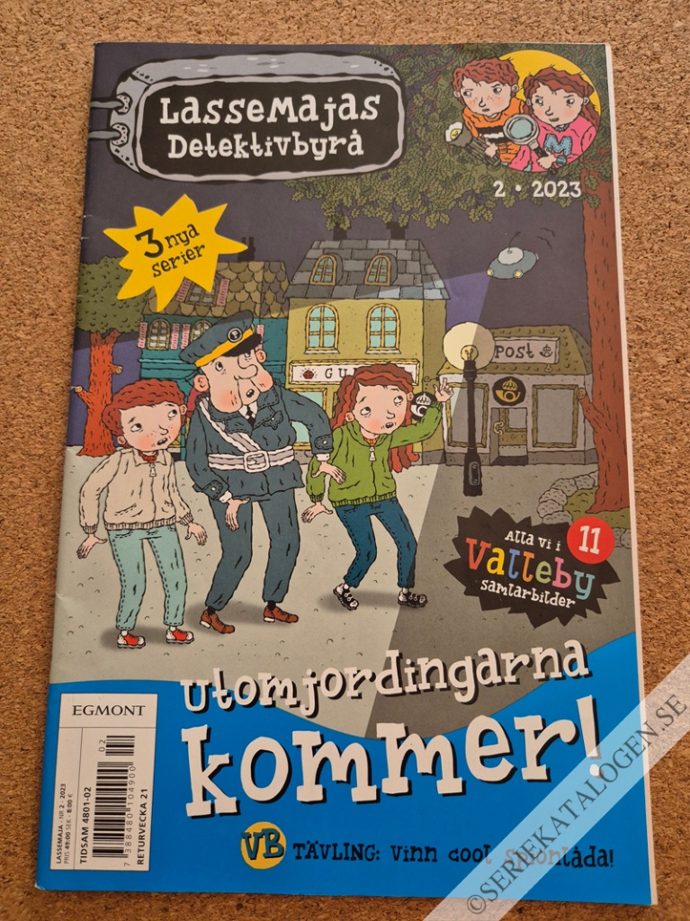 Framsida på LasseMajas detektivbyrå #2 (2023)