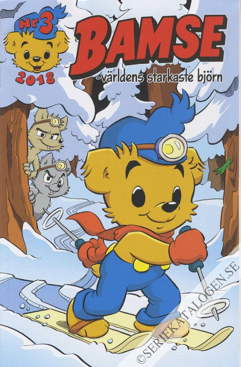 Framsida på Bamse #3 (2018)