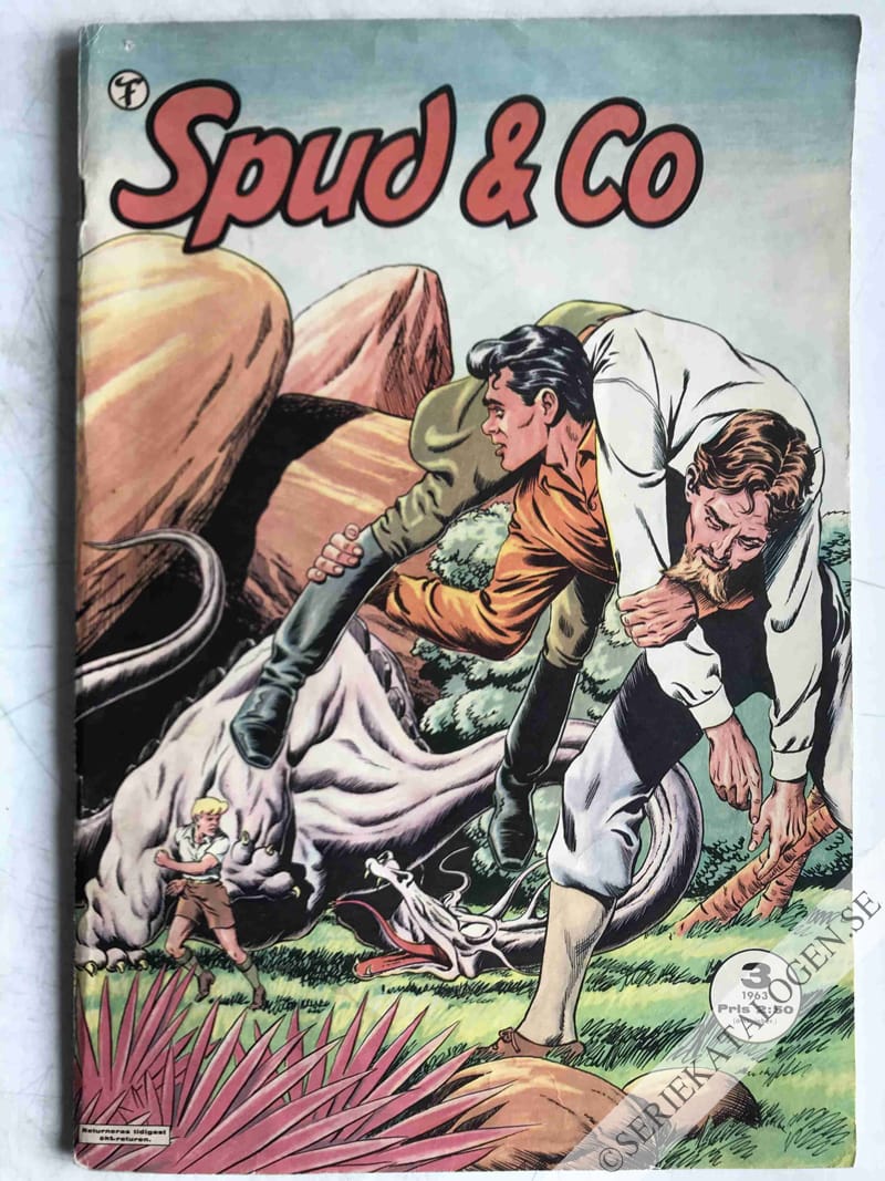 Framsida på Spud & co #3 (1963)