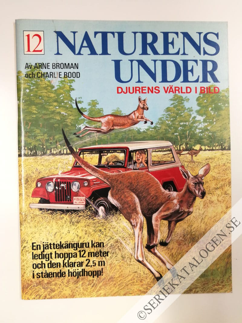 Framsida på Naturens under #12 (1977)