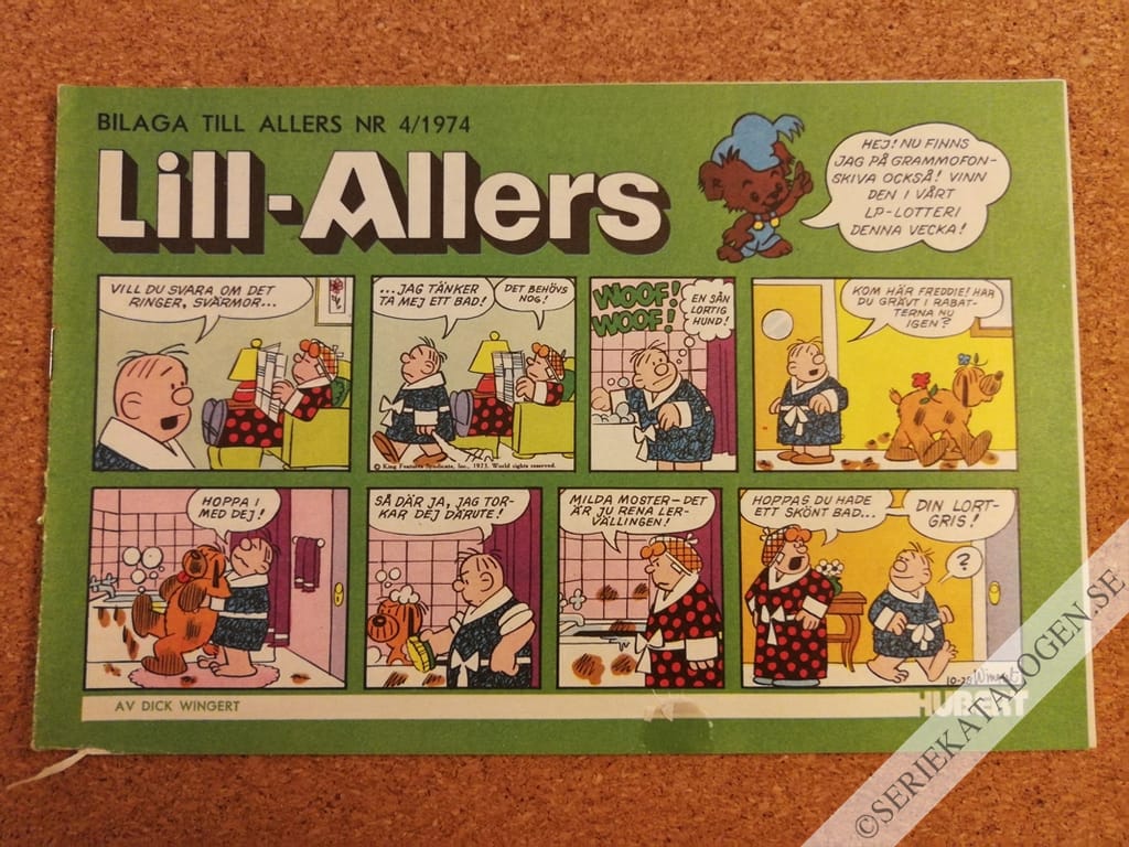 Framsida på Lill-Allers #4 (1974)