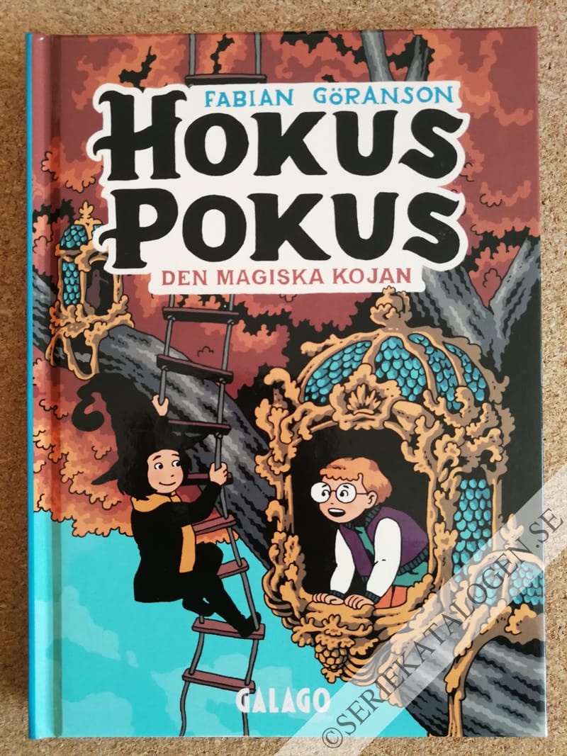 Framsida på Hokus pokus Den magiska kojan (2021)