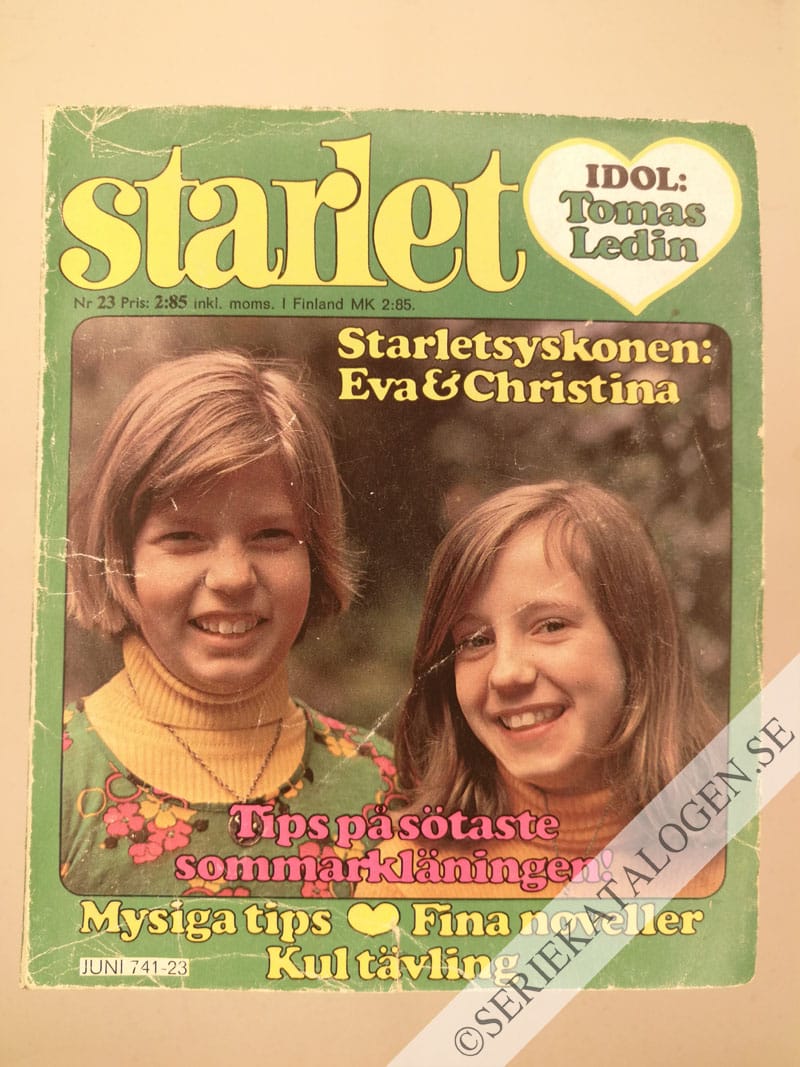 Framsida på Starlet #23 (1977)