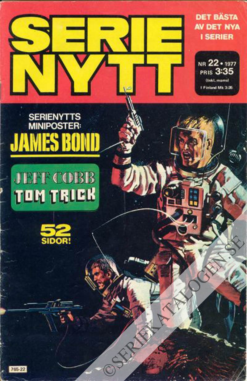 Framsida på Serie-Nytt #22 (1977)