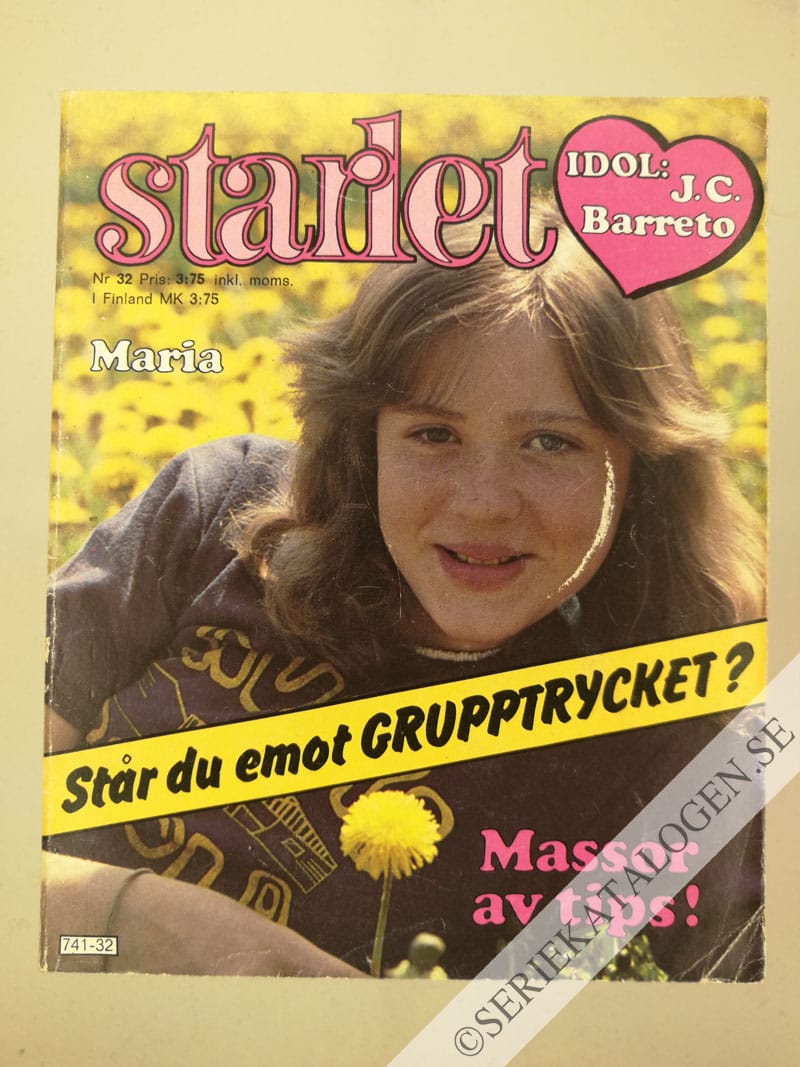 Framsida på Starlet #32 (1980)