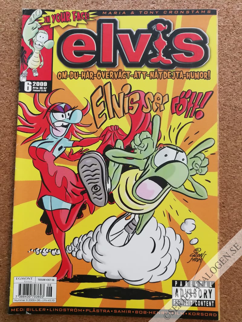 Framsida på Elvis #6 (2009)