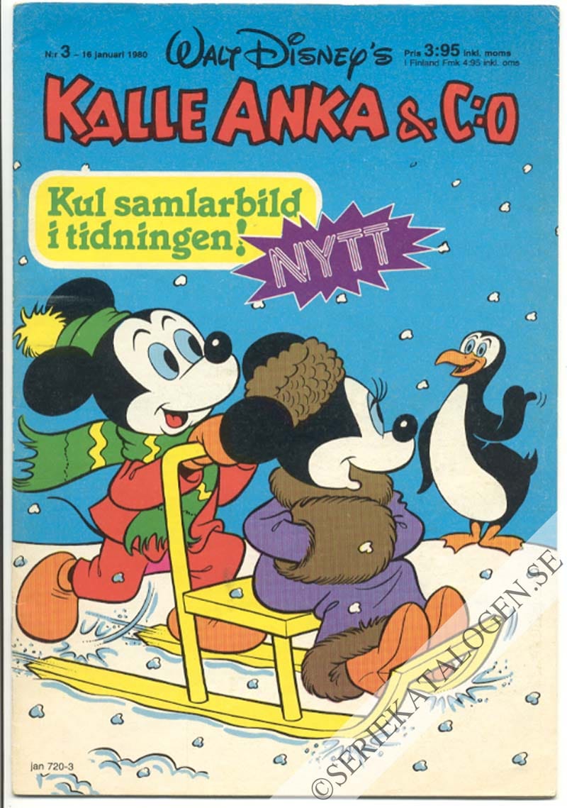 Framsida på Kalle Anka & C:o #3 (1980)