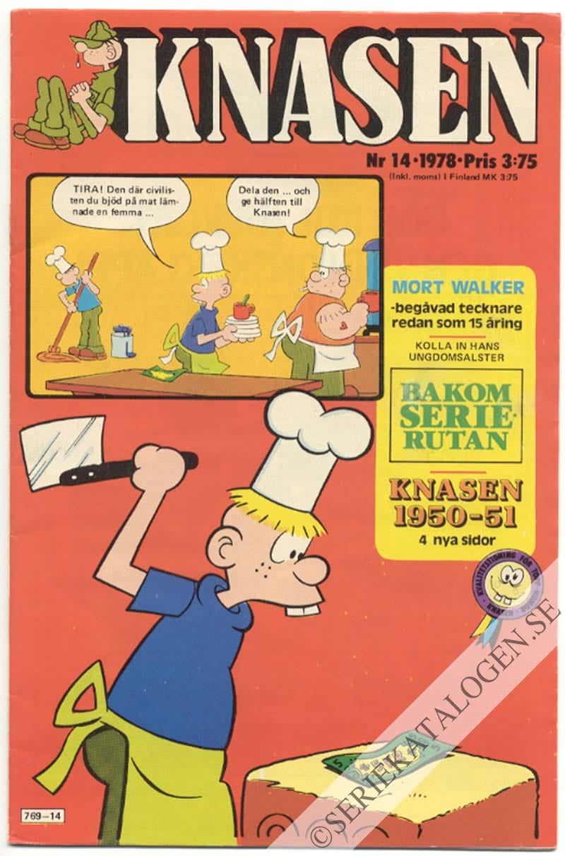 Framsida på Knasen #14 (1978)