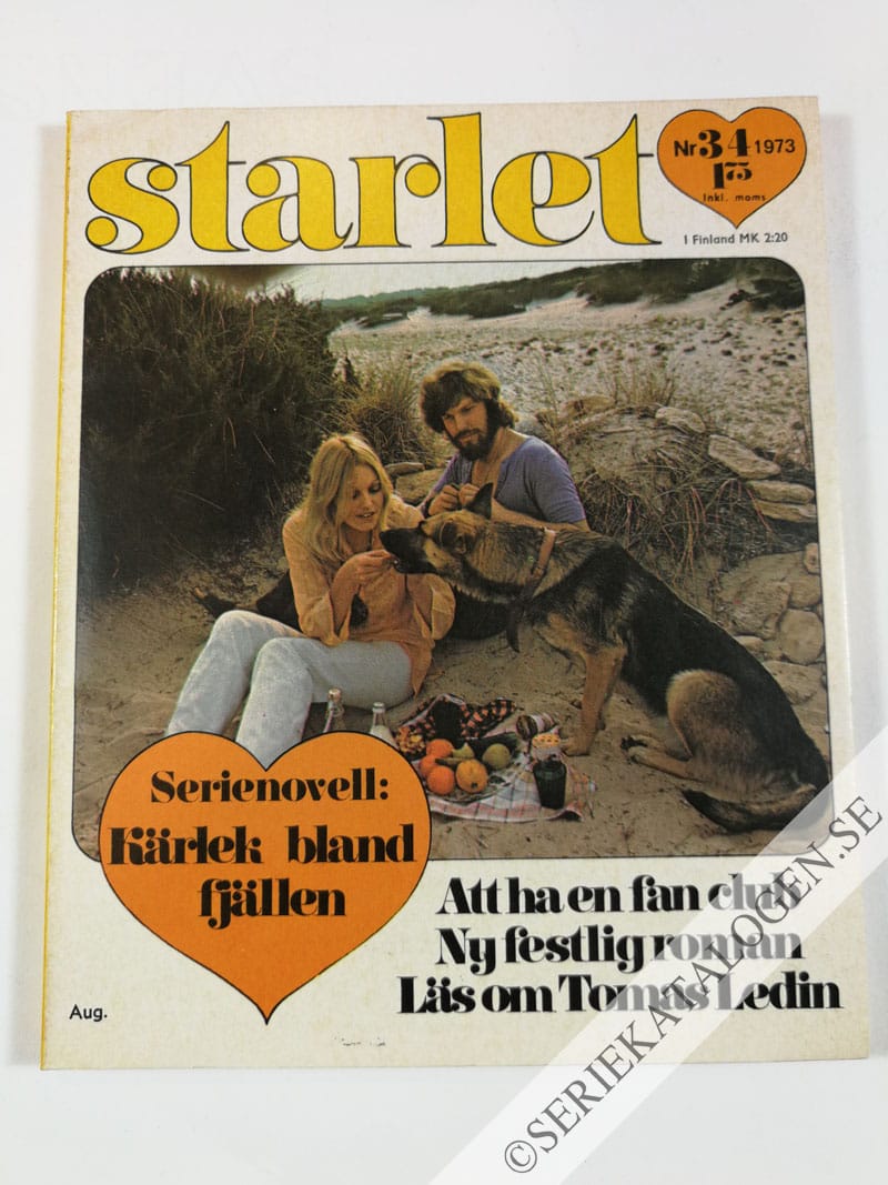 Framsida på Starlet #34 (1973)