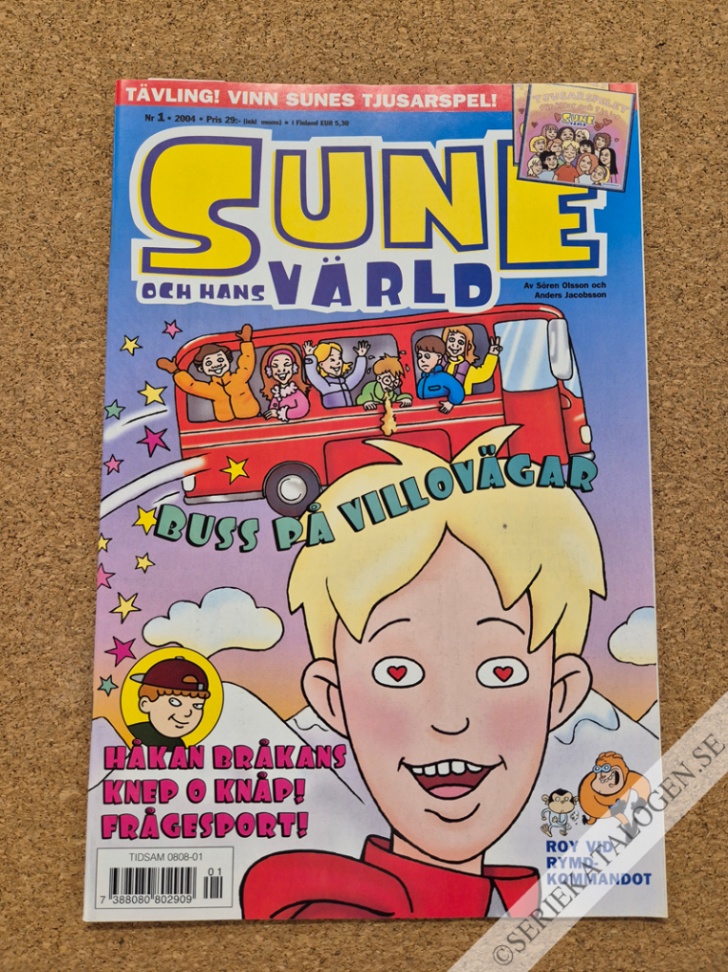 Framsida på Sune och hans värld #1 (2004)