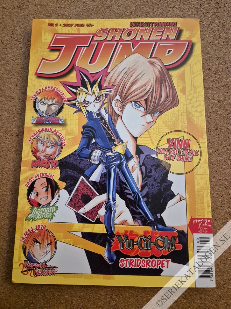 Framsida på Shonen jump #9 (2007)