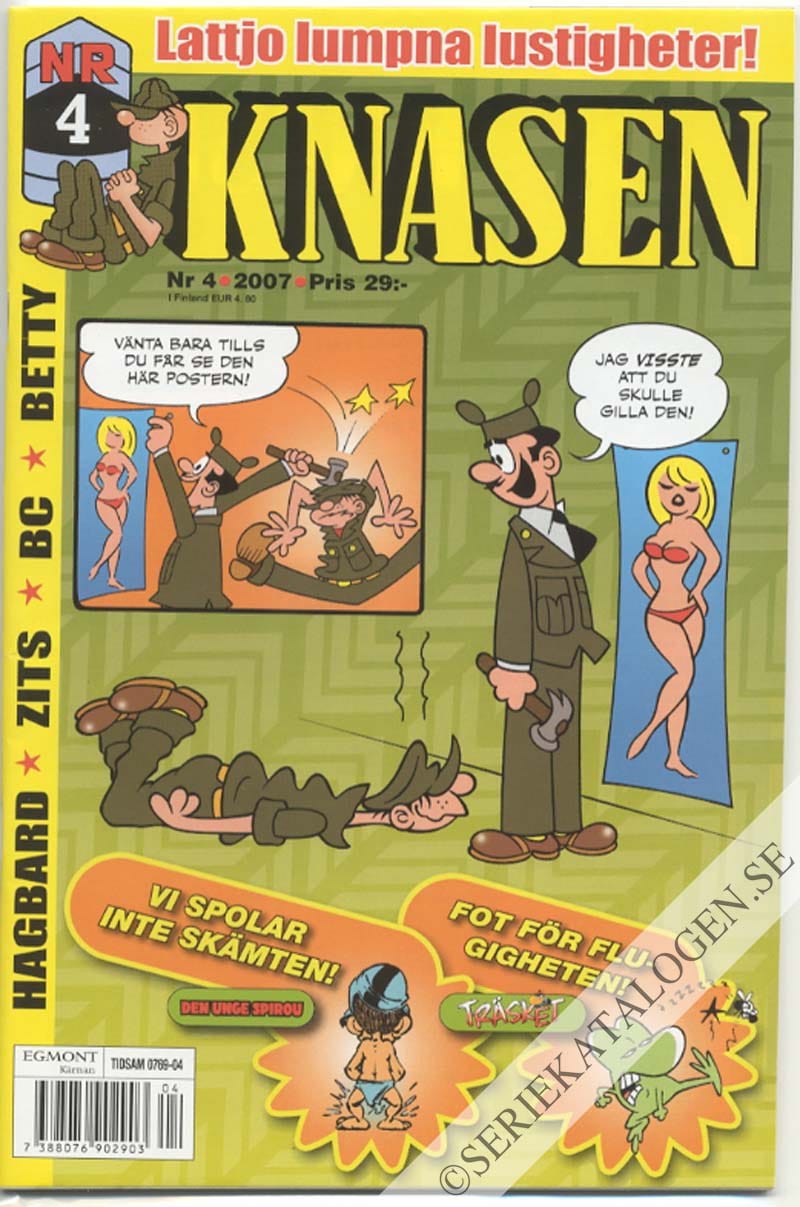 Framsida på Knasen #4 (2007)