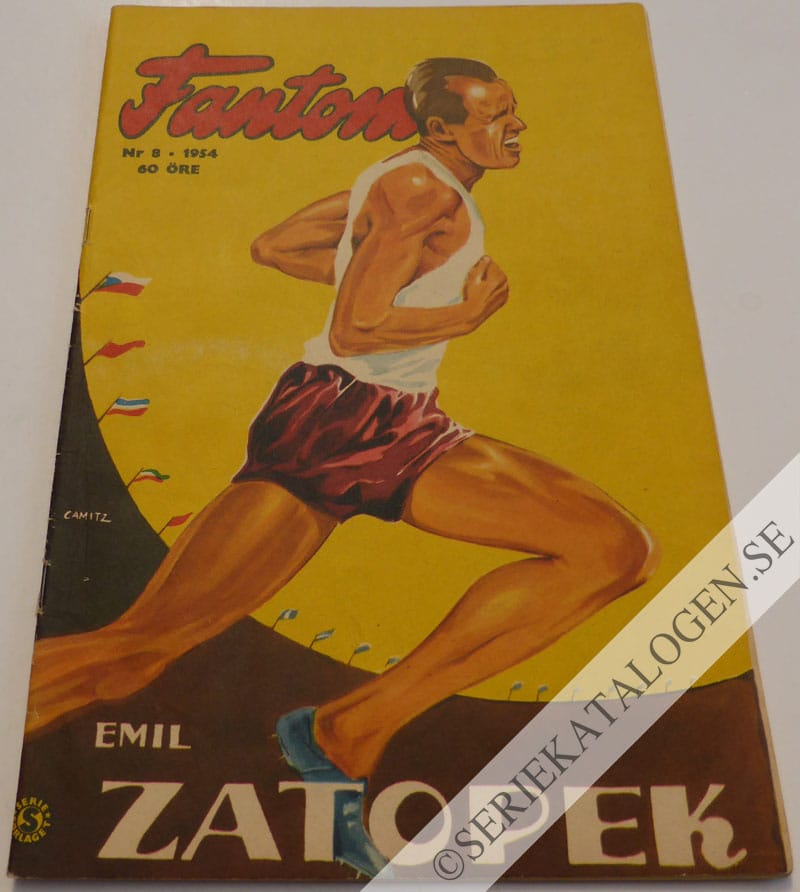 Framsida på Fantomen #8 (1954)