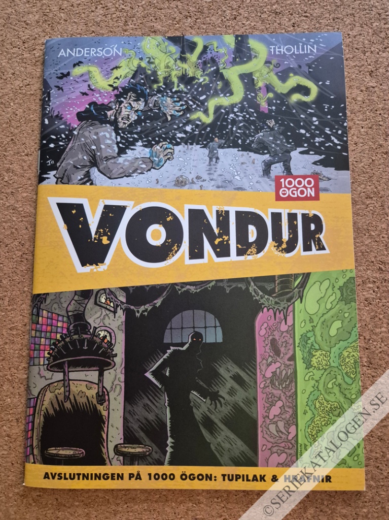 Framsida på 1000 ögon Vondur (2011)