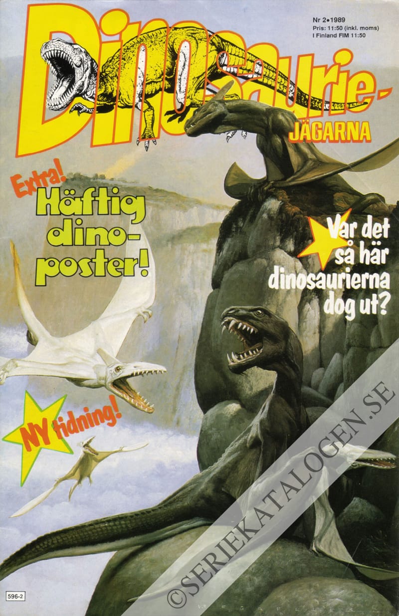 Framsida på Dinosauriejägarna #2 (1989)