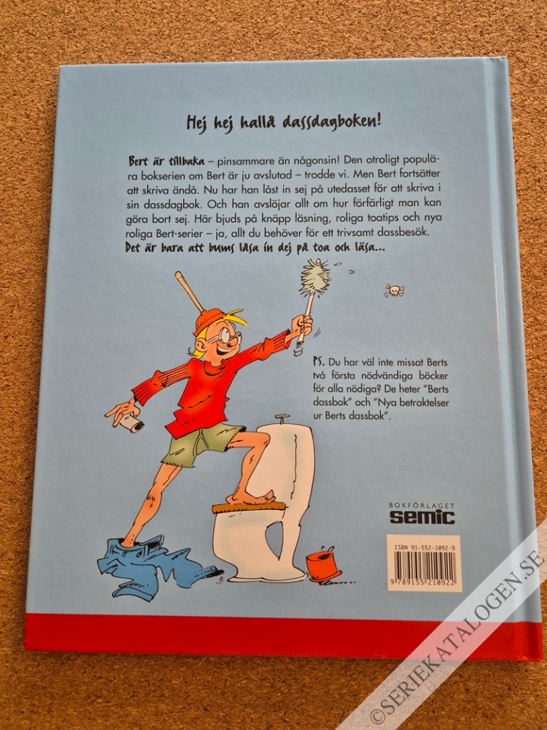 Baksida på Det pinsammaste ur Berts dassbok (2002)