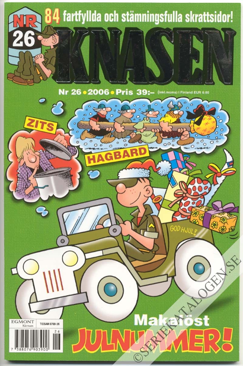 Framsida på Knasen #26 (2006)